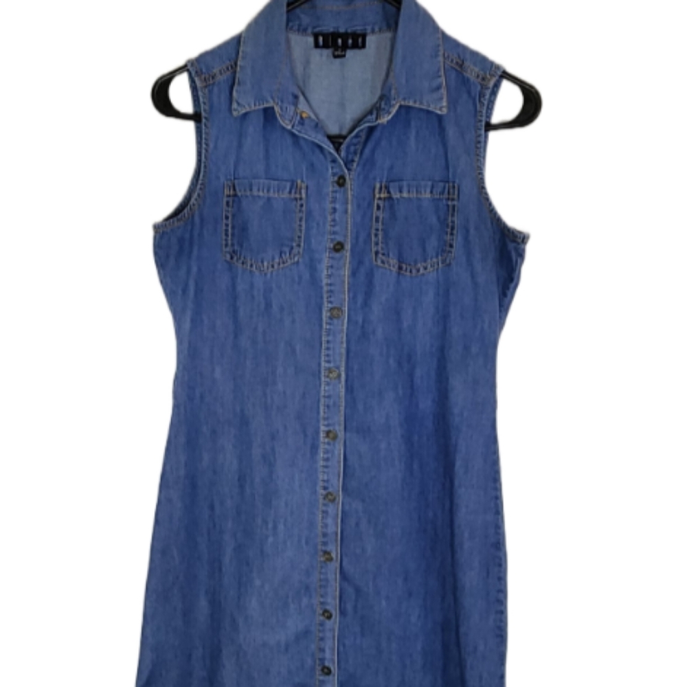 Bluet Maxie Button-down Denim Dress Size 6